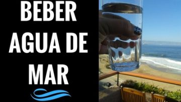 beber agua del mar es beneficioso para la salud